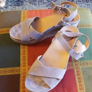 Blue suede like shoes!